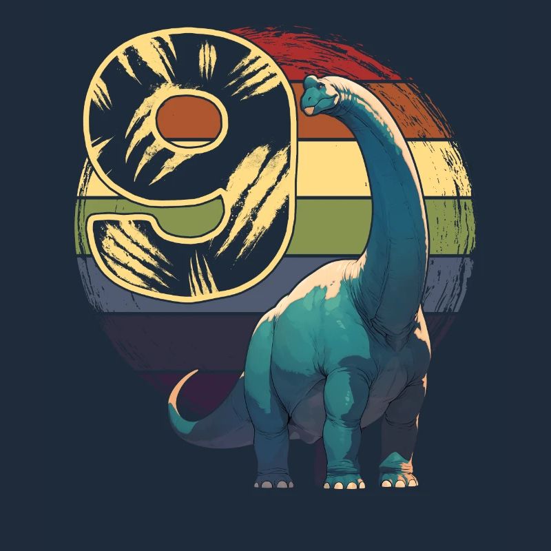 Brachiosaurus 9 ans 9e anniversaire