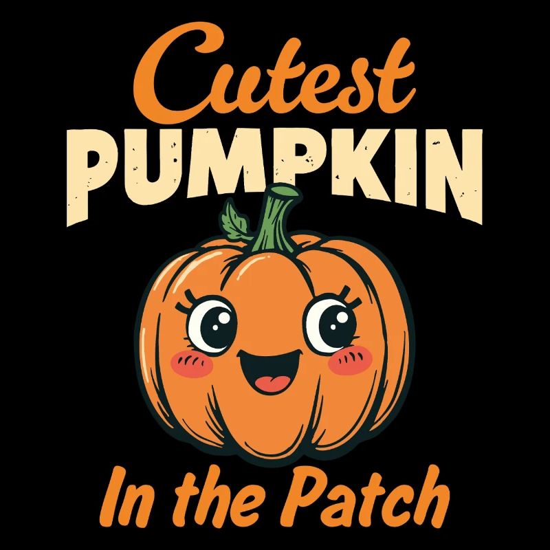 La citrouille la plus mignonne du patch