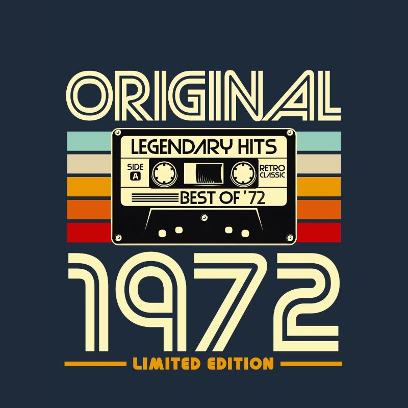 Cassette Originale 1972 Rétro