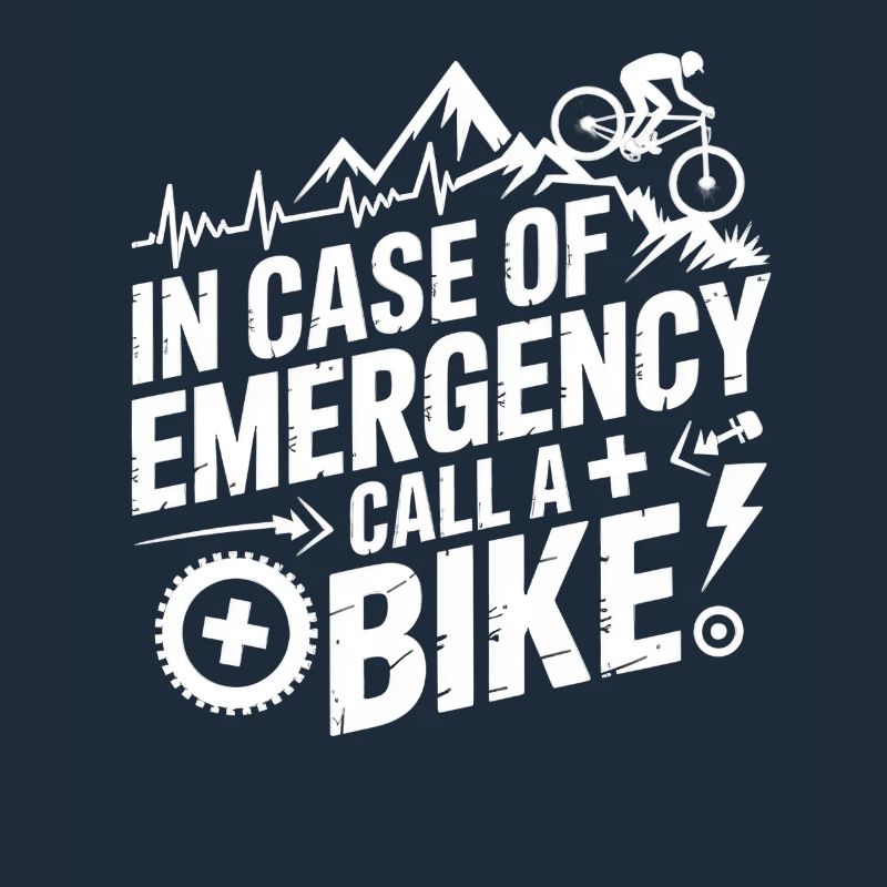 VTT, Descente, Action du cyclisme