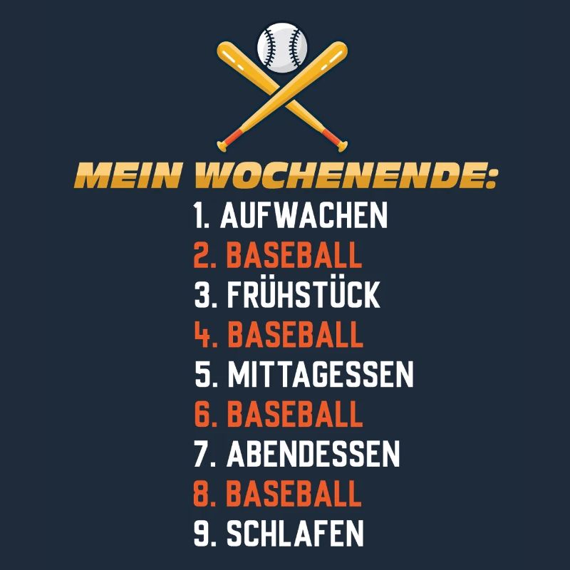 Baseball Wochenende – Mein Plan