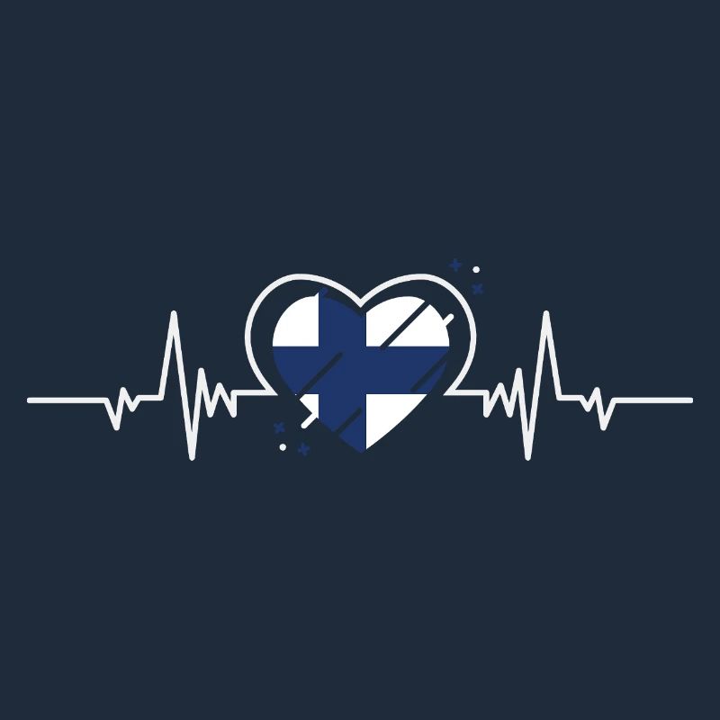 Finnland Herzfrequenz-Ticket Geschenk