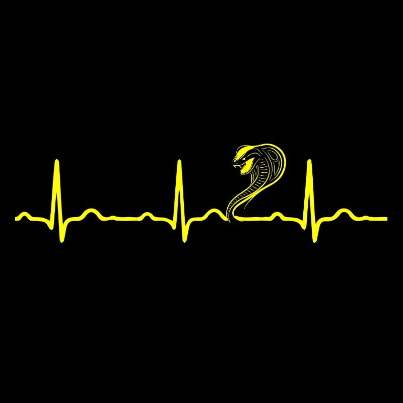 GIFT - ECG HEARTLINK COBRA SNAKE yellow