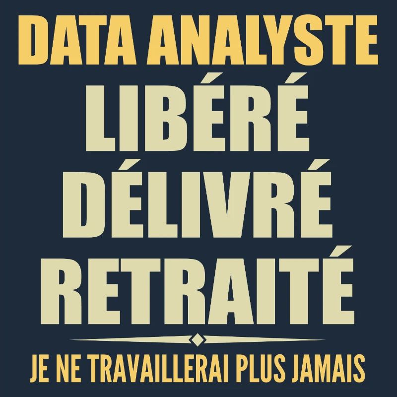 Datenanalyst feiert den Ruhestand mit Humor