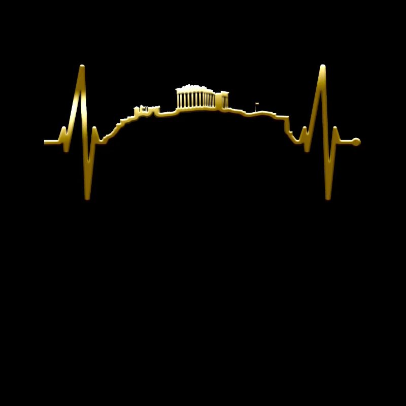 Athens Skyline Heartbeat Greece Acropolis