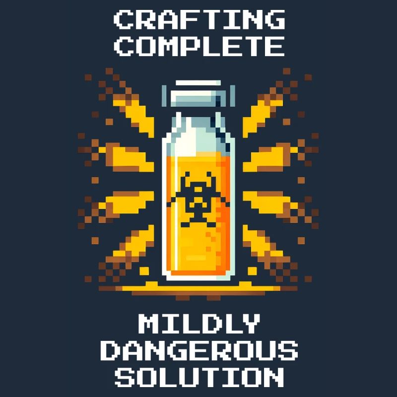 Fabrication terminée – solution délicate | Chimie