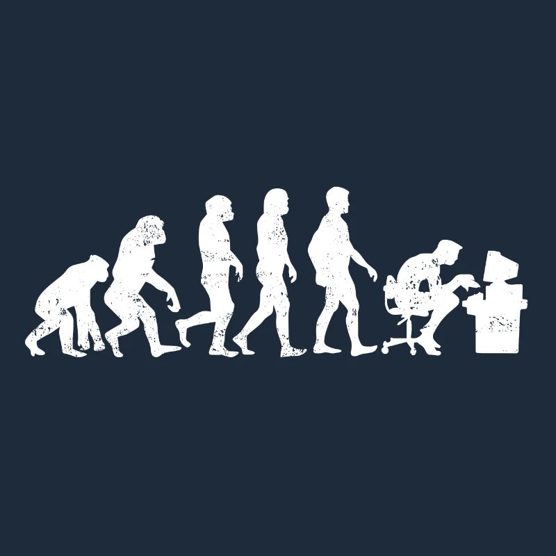 évolution des programmeurs codeur cadeau informatique