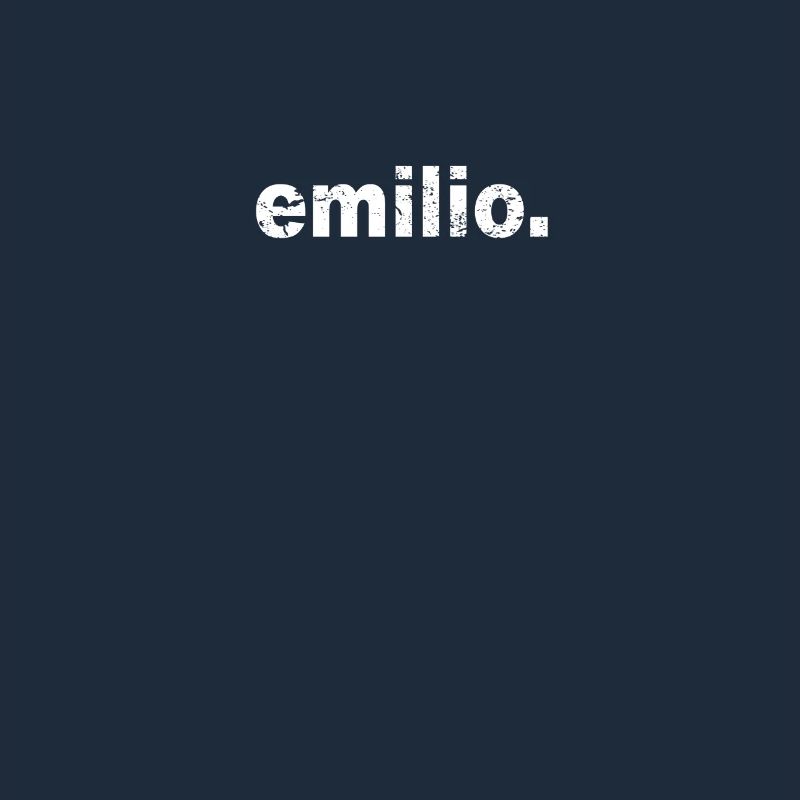 Gift Grunge Style First Name emilio