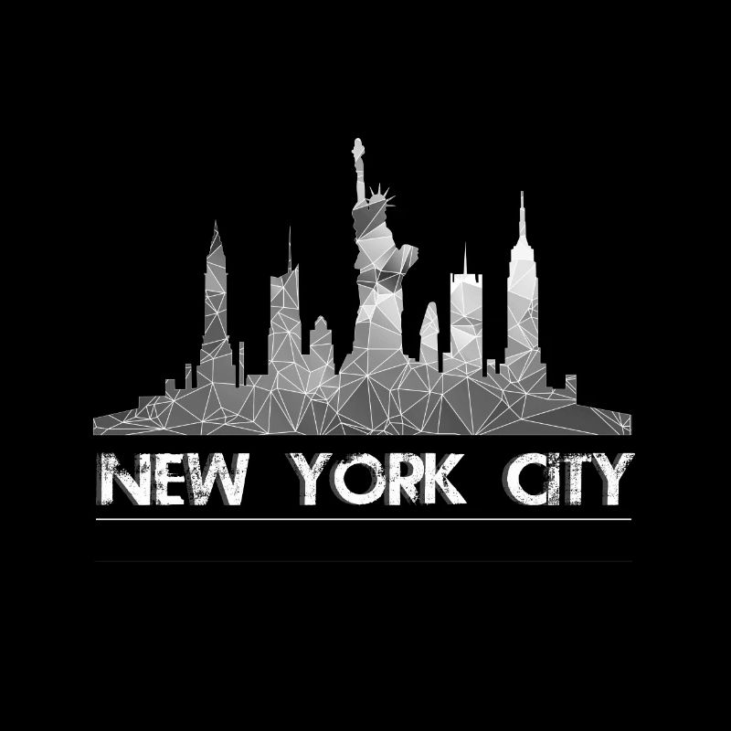 Skyline de New York en gris