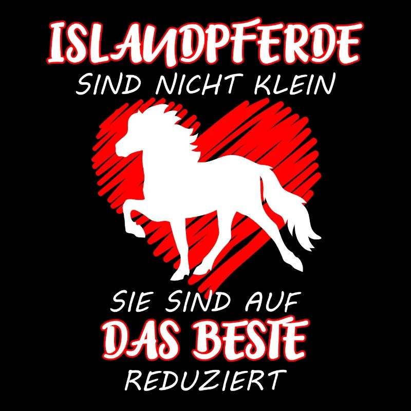 Islandpferde sind nicht klein