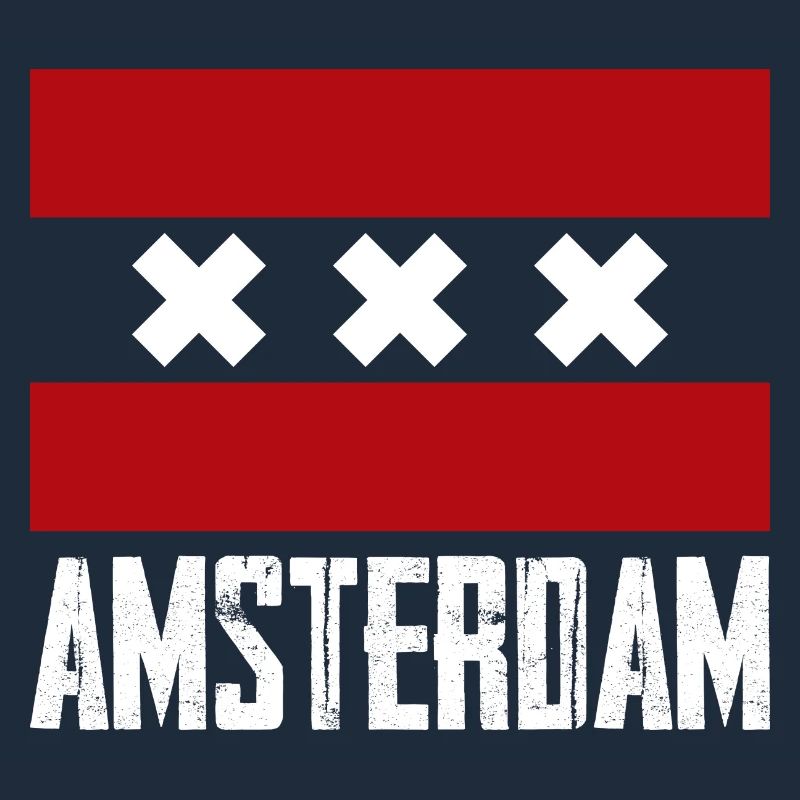 Amsterdam X Striped Emblem