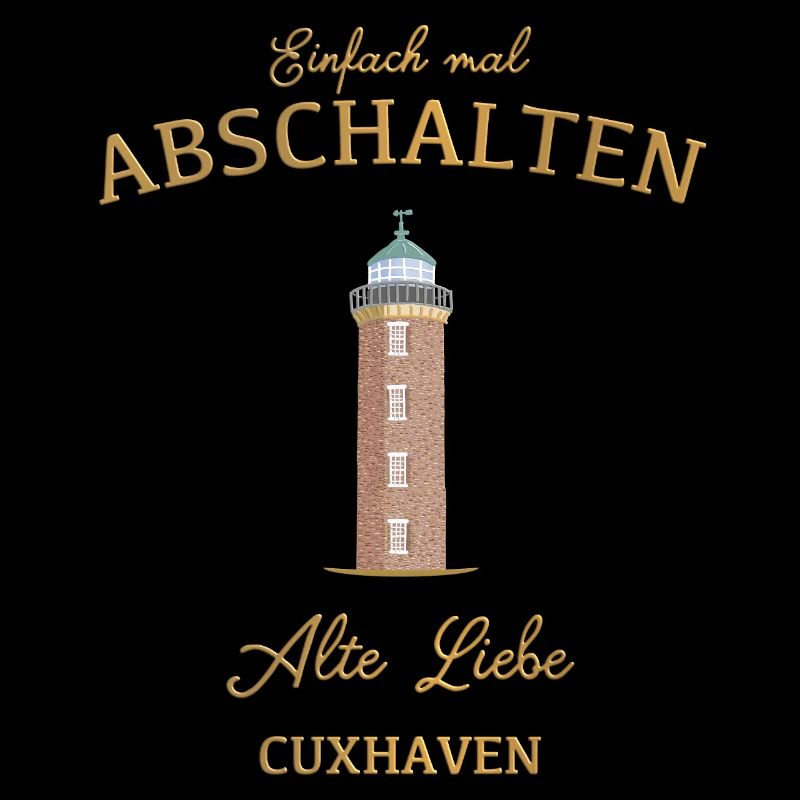 Cuxhaven Leuchtturm Alte Liebe, Mal Abschalten