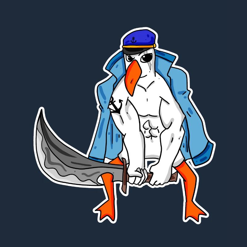 Muscles de la mouette
