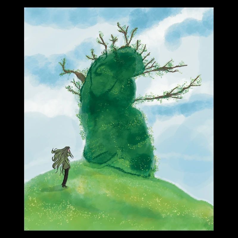Whimsical Nature Friendship Scene