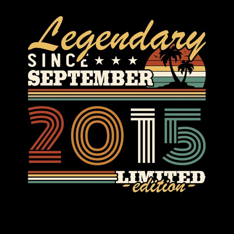 September 2015 Vintage Retro Geburtstagsgeschenk