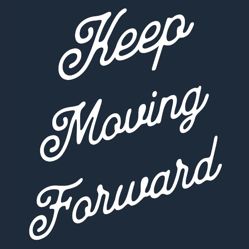 Avance Toujours Lettrage Script