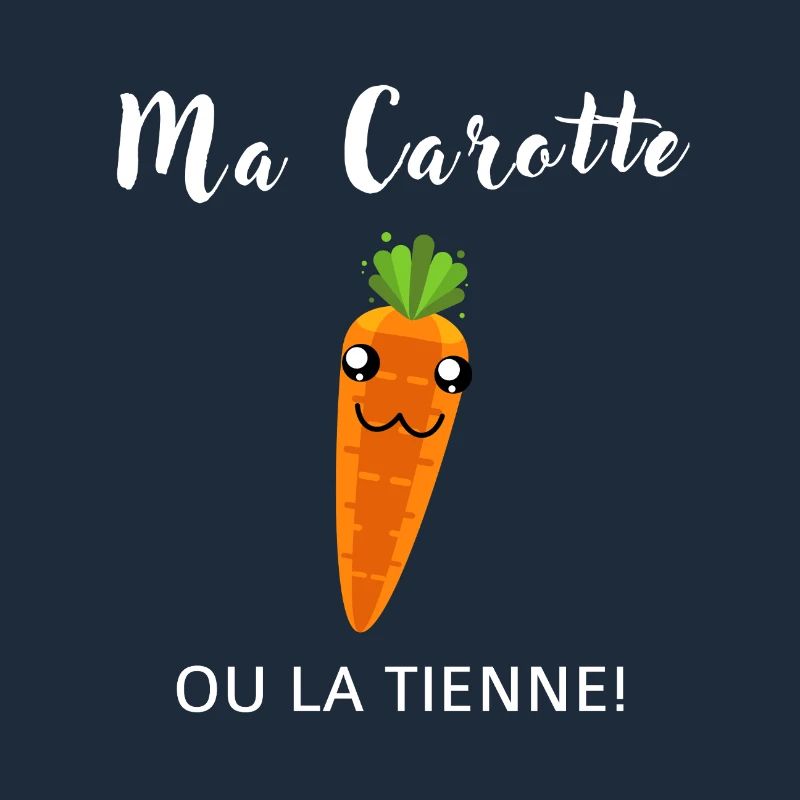 Meine lächelnde Karotte oder deine