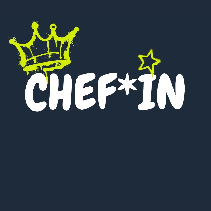 Chef*In Grafiti Krone, Stern