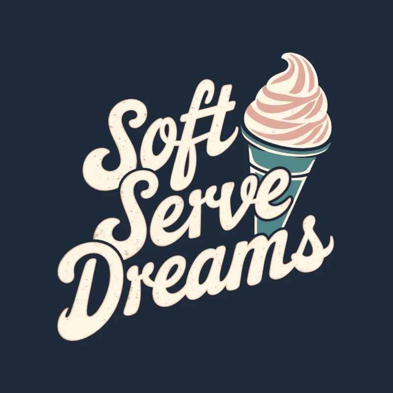 Soft Serve Dreams – Retro Eiscreme