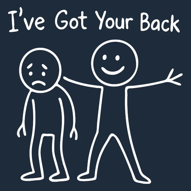 Ich stehe hinter dir: Support-Duo