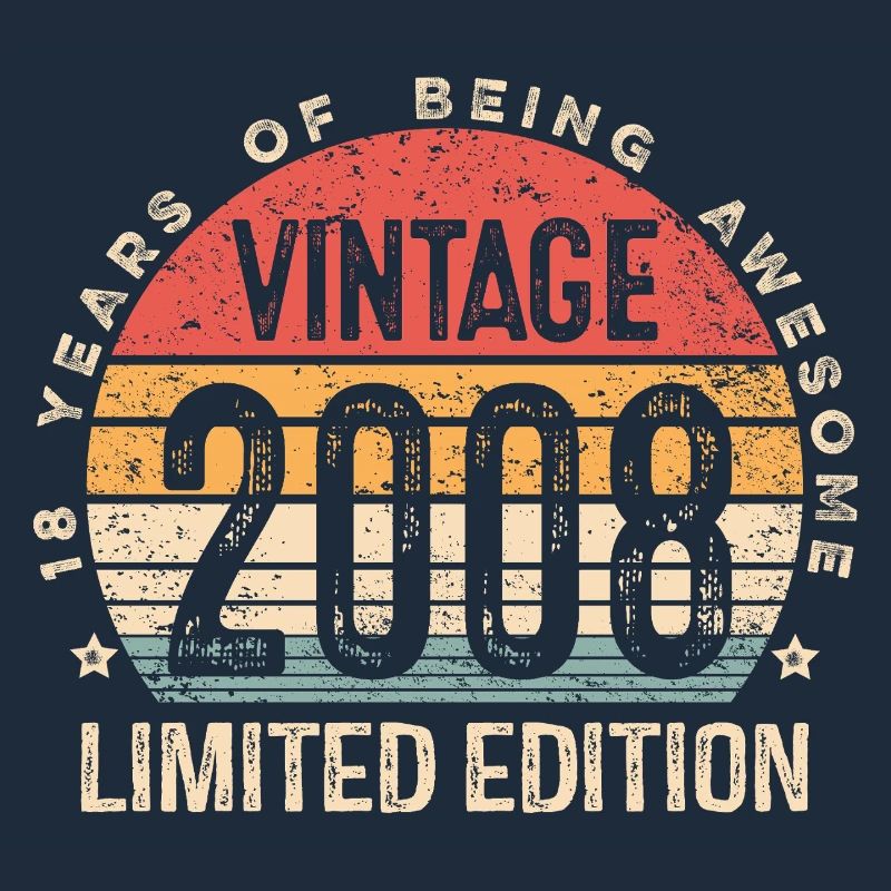 2008 Édition limitée 18 ans pour 18 ans
