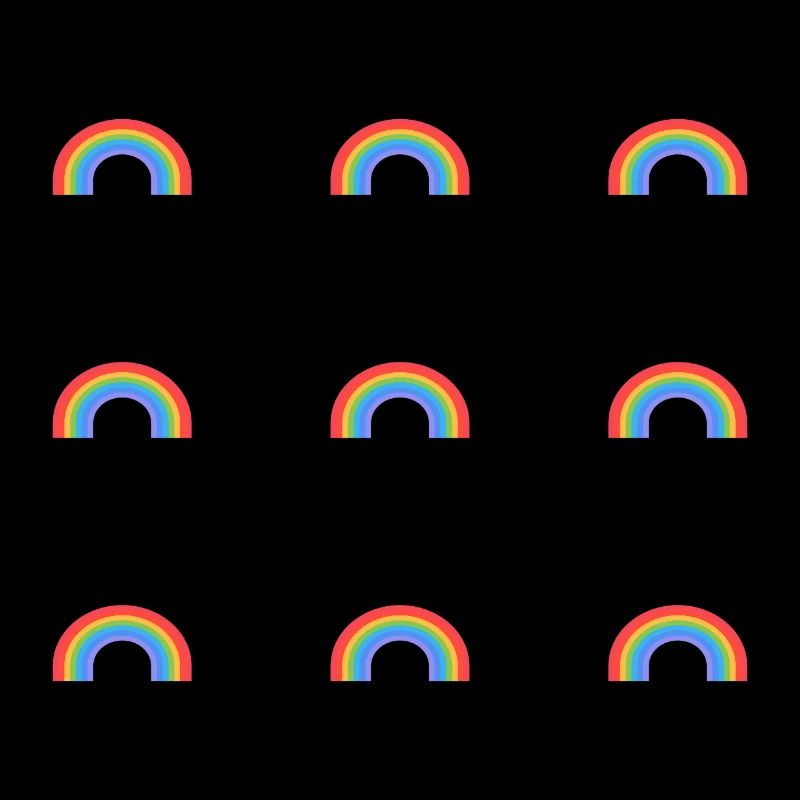 Regenbogen-Muster