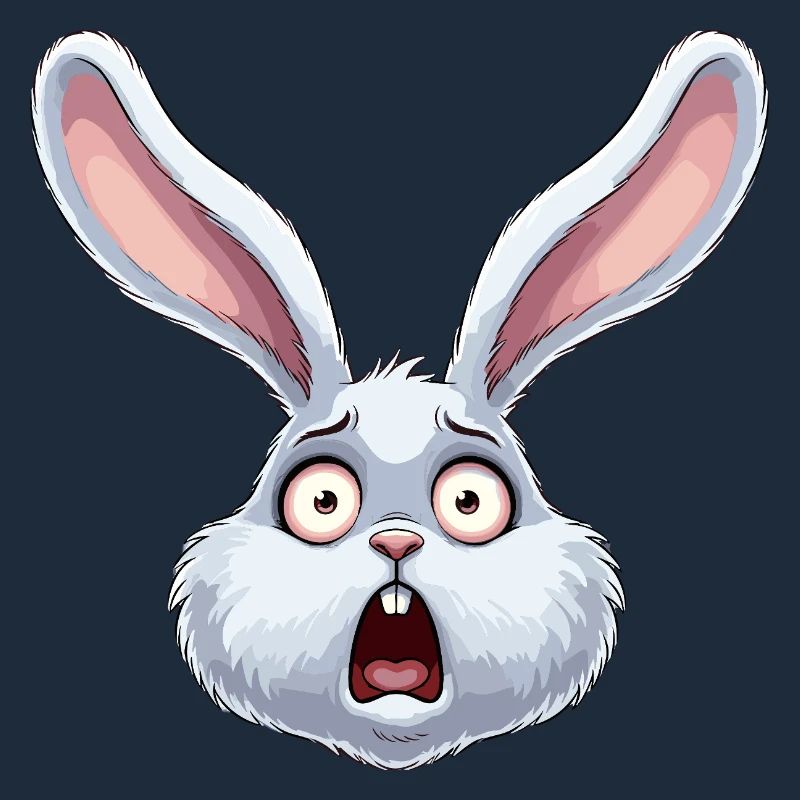 Illustration de bande dessinée de Shock Bunny