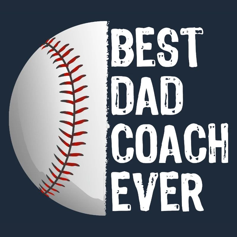 Bester Vater-Trainer aller Zeiten Baseball-Tee