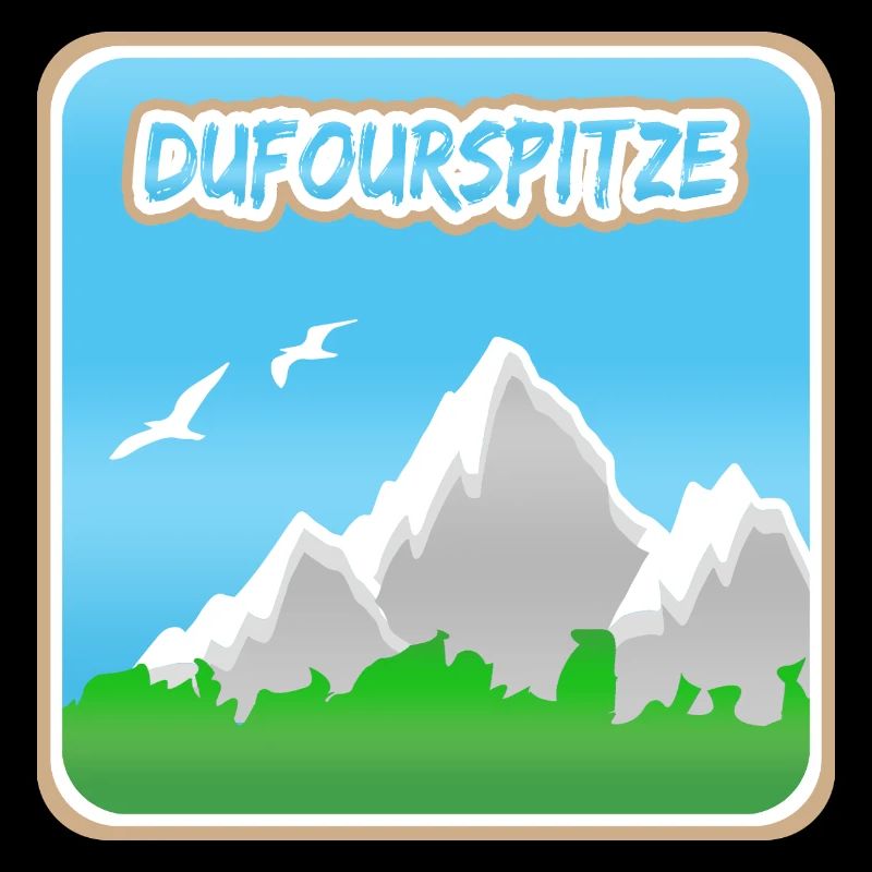 Dufourspitze als Berg