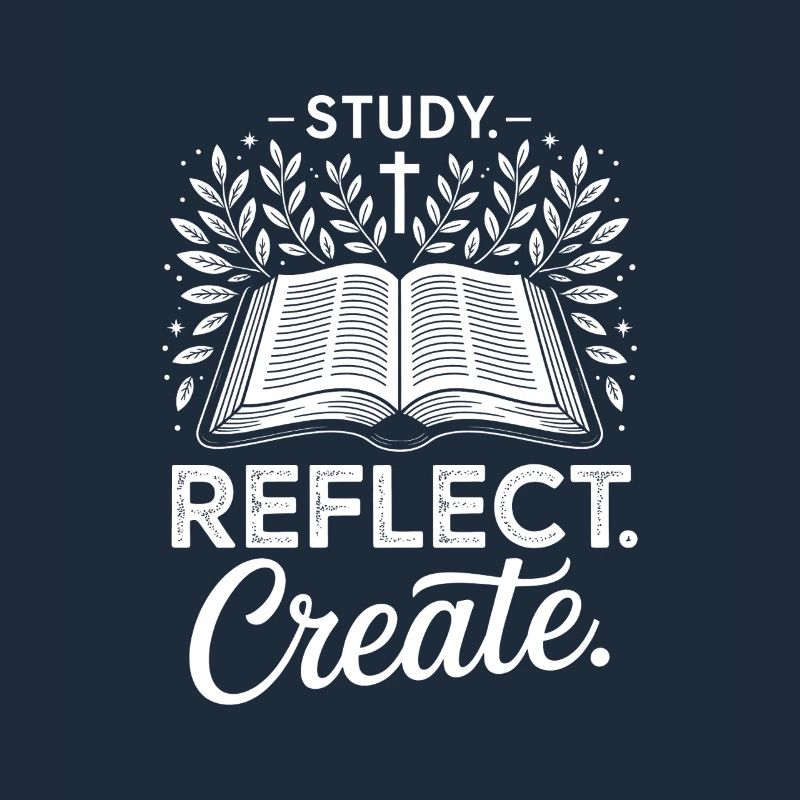 Study Reflect Create: Open Book Laurel