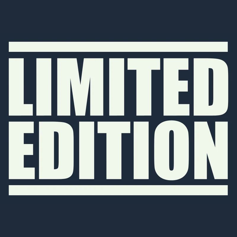 Édition limitée en majuscules
