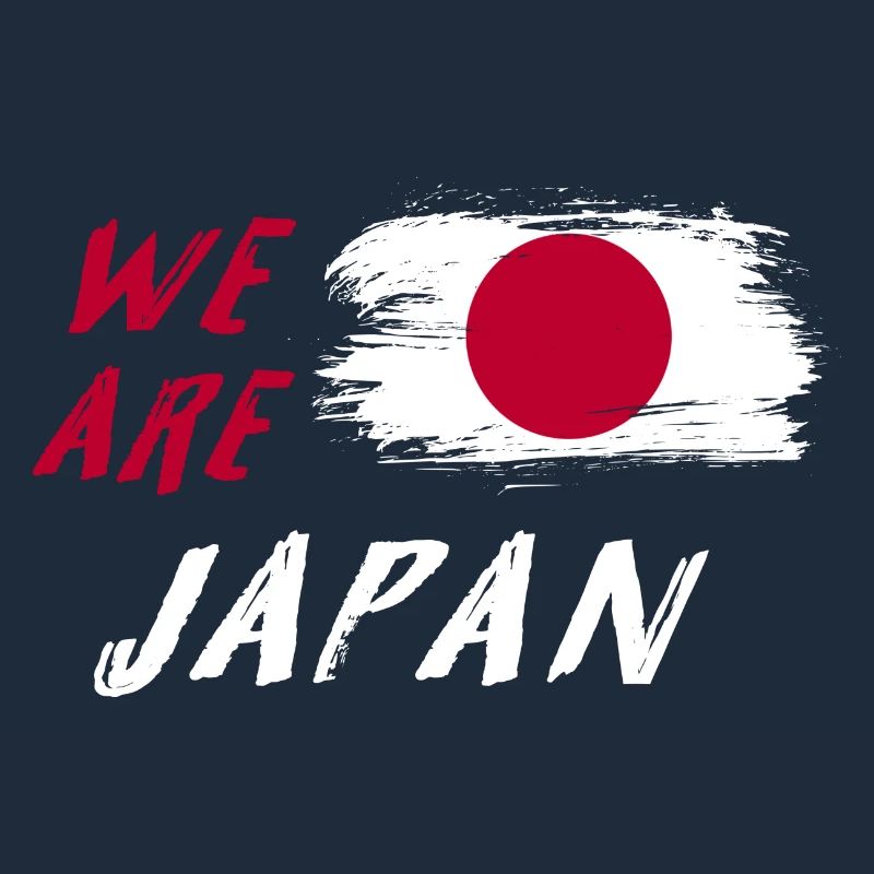 Nous sommes la conception des drapeaux du Japon