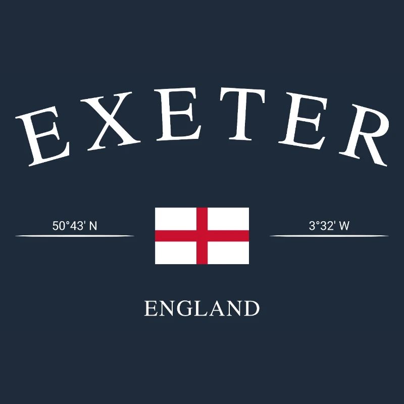 Exeter, Angleterre – Souvenirs et cadeaux de vacances