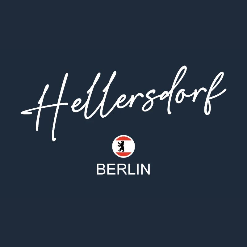 Hellersdorf - Berlin Flagge - Berliner Bär - Berli