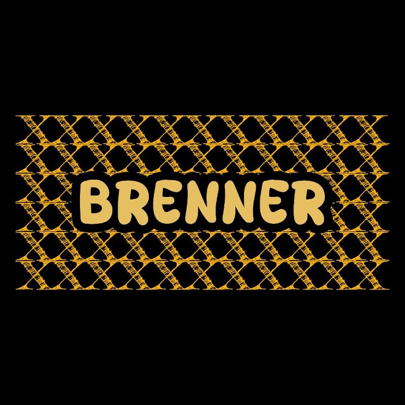 Brenner Gelb Netz Muster