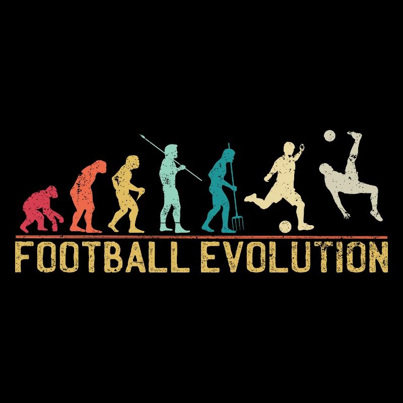 Design der Fußball-Evolution