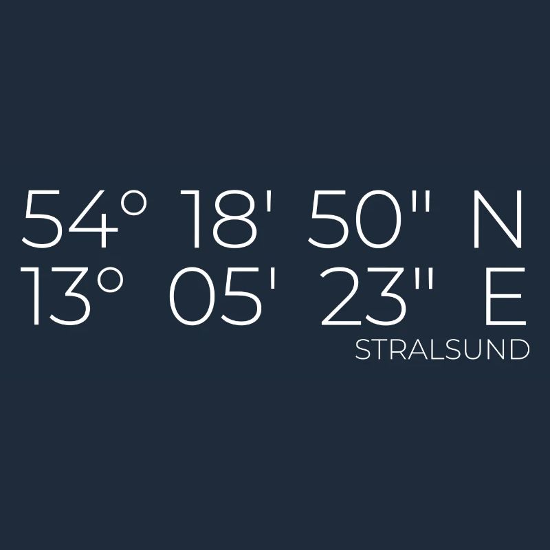 coordinates Stralsund