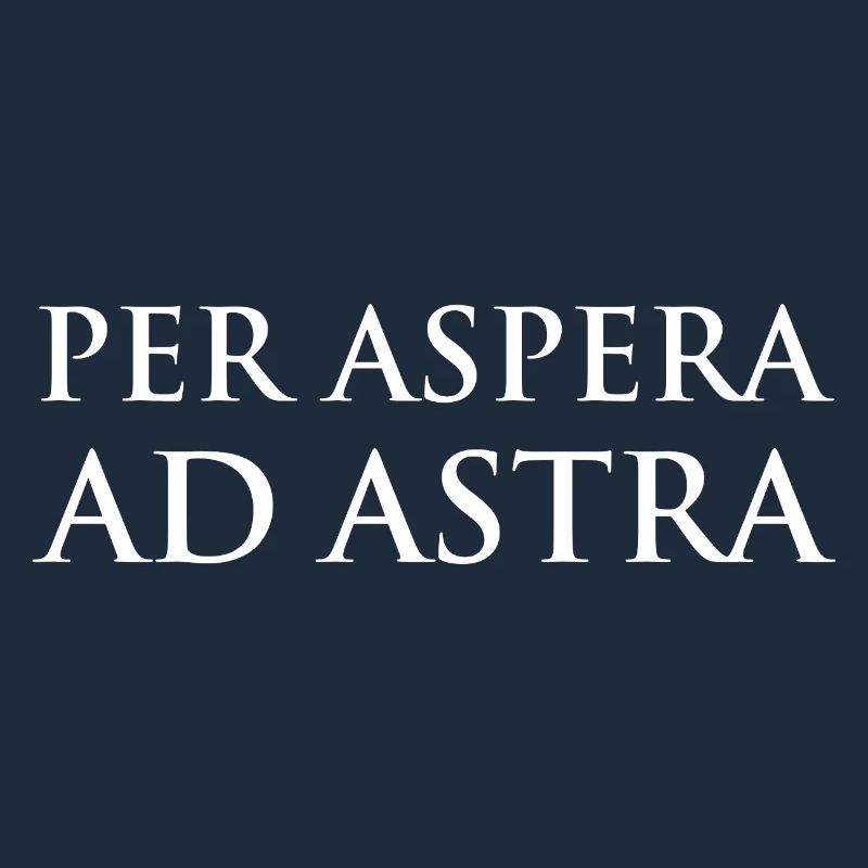 Conception typographique selon Aspera Ad Astra
