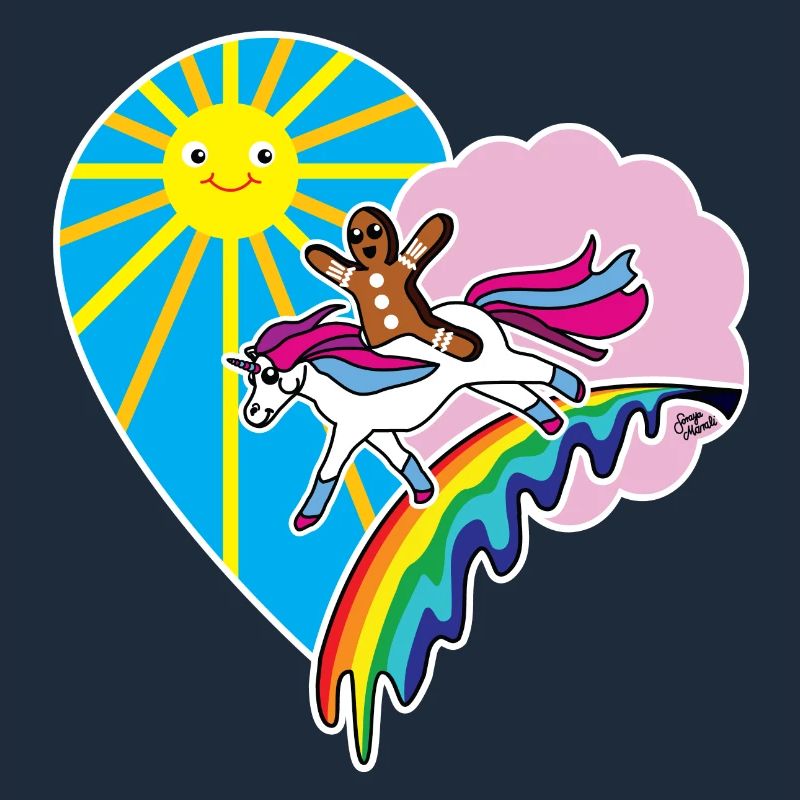 kidscontest Kinder Herz Einhorn Lebkuchenmann
