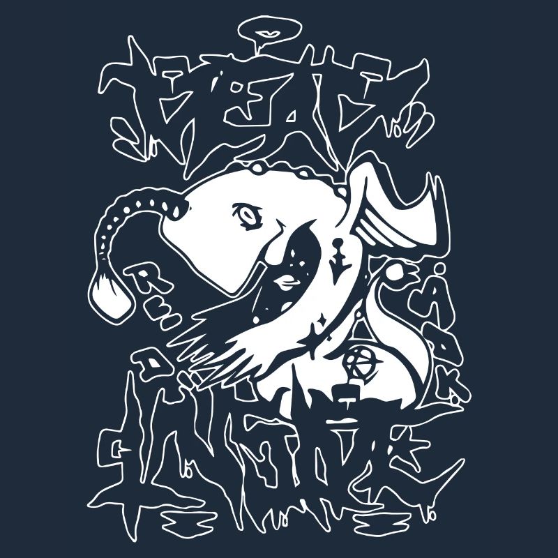 Conception de graffitis d’animaux rebelles