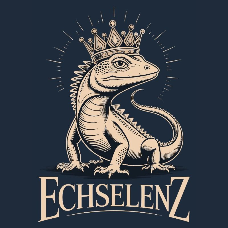 Echselenz Lustige Echse