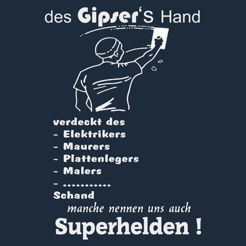 Beruf Gipser lustig
