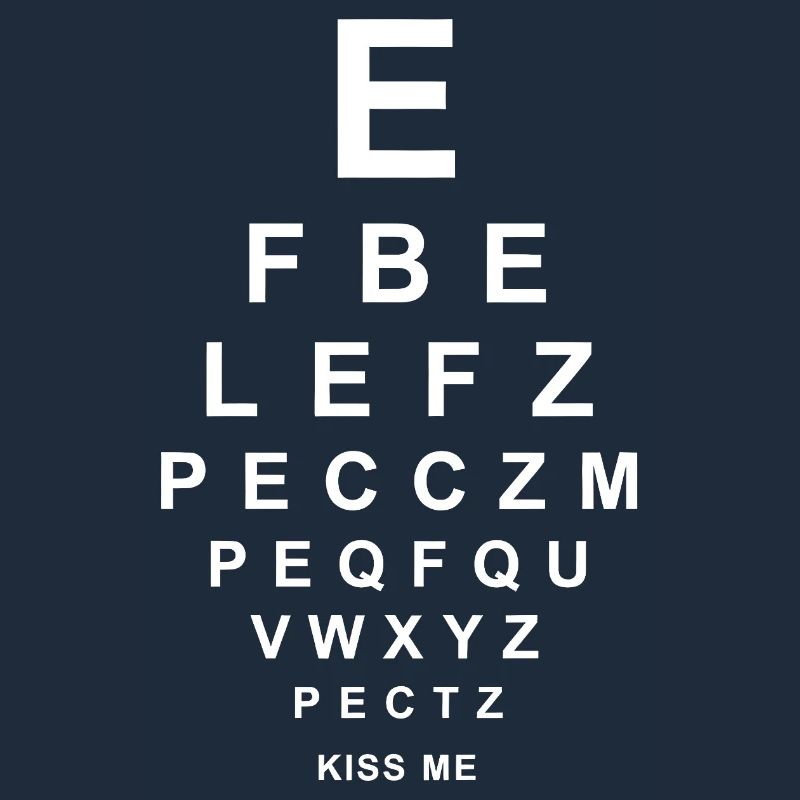 Test de la vue - Embrasse-moi