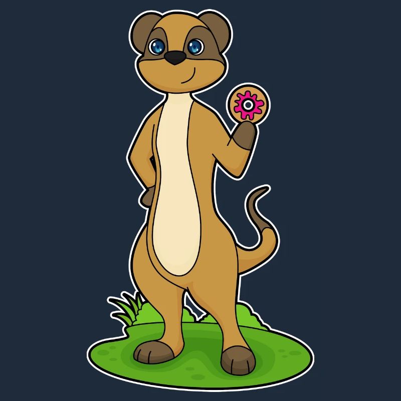Erdmännchen Donut