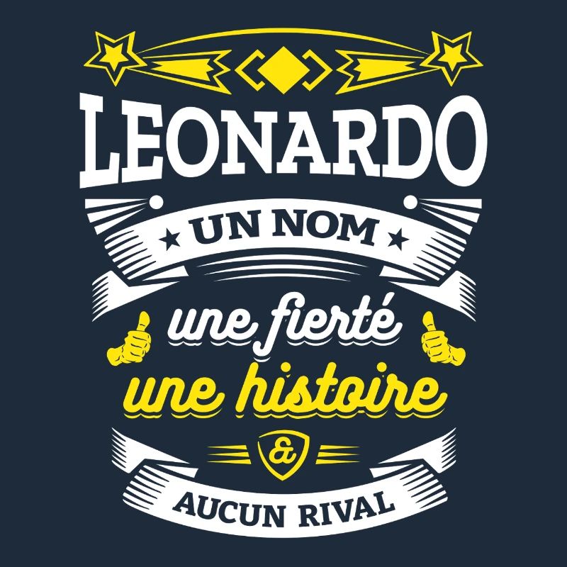 LEONARDO UN NOM UNE FIERTÉ AUCUN RIVAL