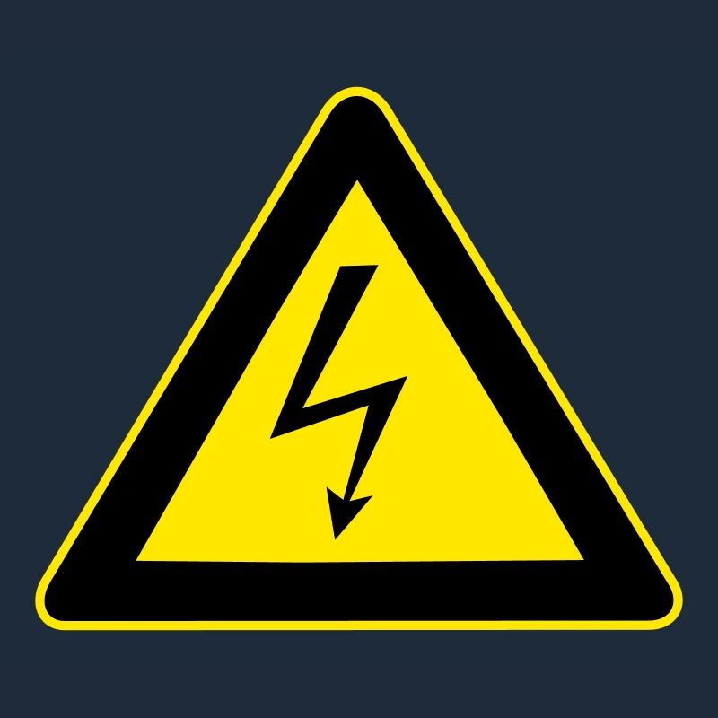 High Voltage Warnung