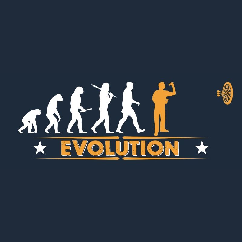 Dart - Evolution - orange/weiss