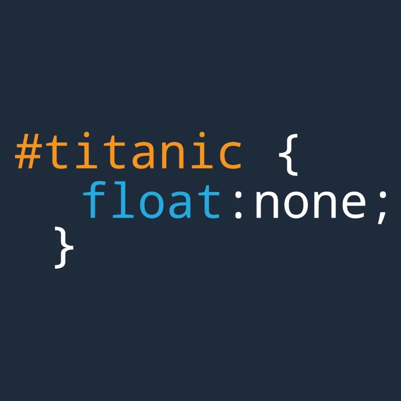 Css Puns - Titanic