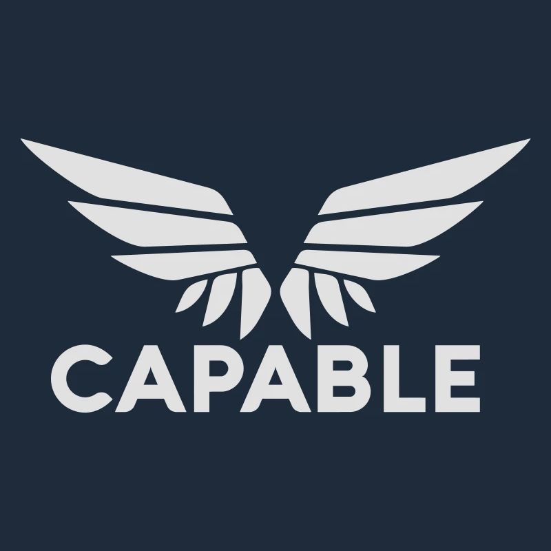 Capable Logo white no sub