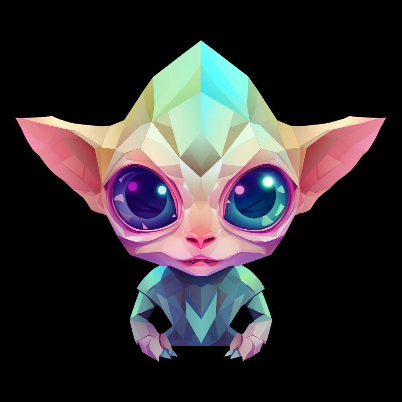 Polygon Alien